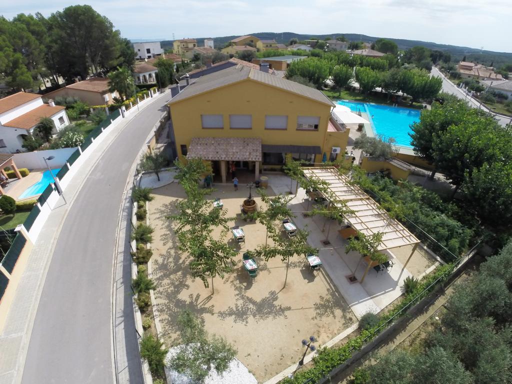 Hotel Les Roques Báscara Exterior foto