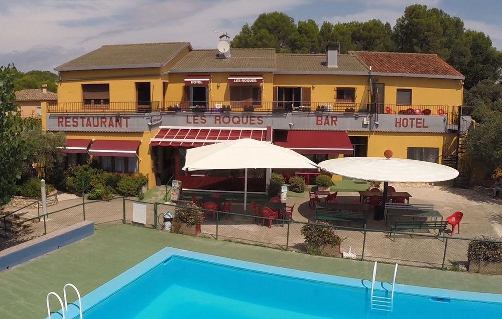 Hotel Les Roques Báscara Exterior foto